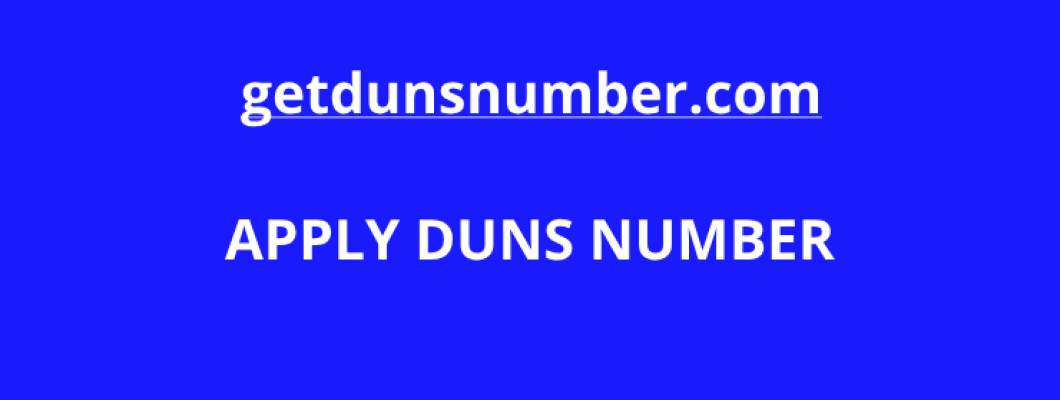 Apply Duns Number